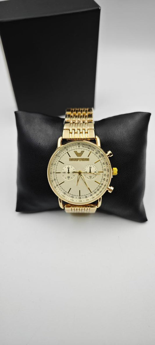 EMPORİO ARMANİ GOLD ERKEK SAAT
