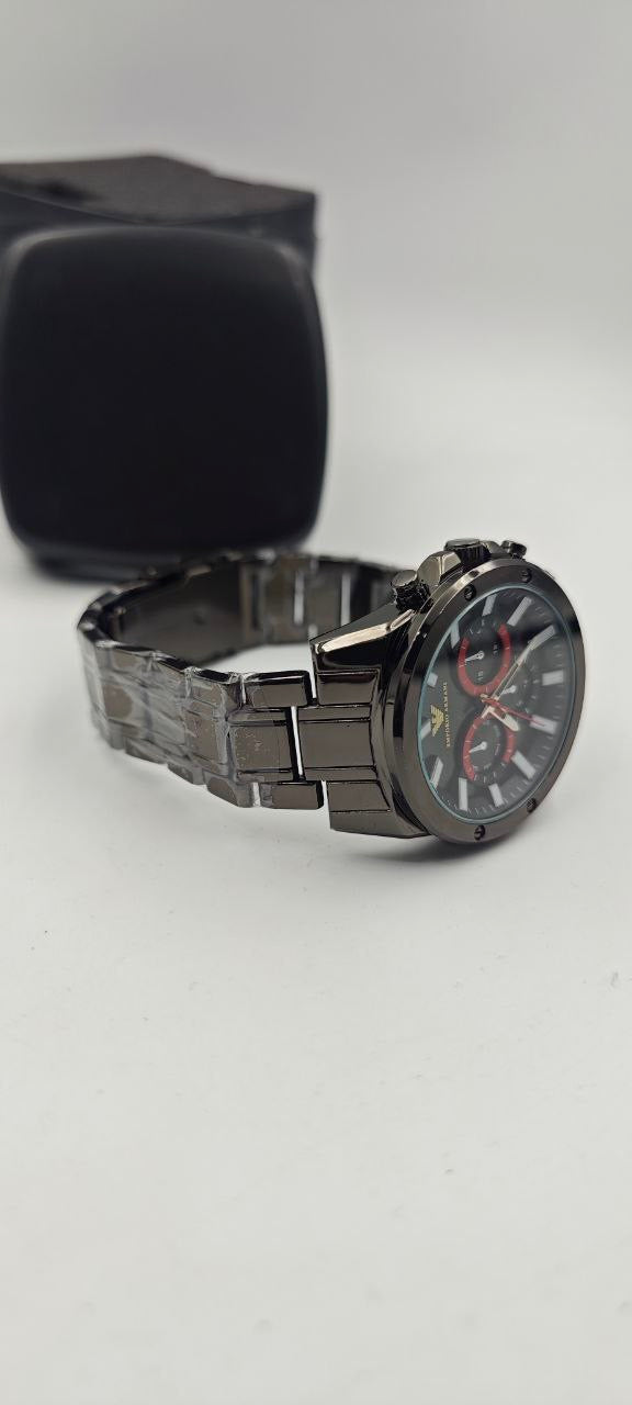EMPORİO ARMANİ FULL SİYAH ERKEK SAAT