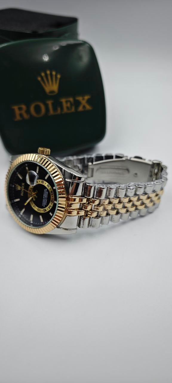 ROLEX SKYDEWELLER GOLD GRİ ERKEK SAAT