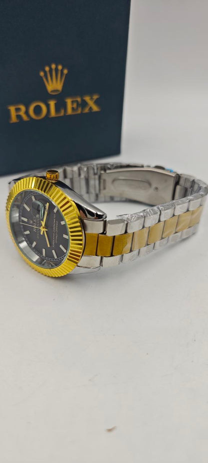 ROLEX DAYTJUST ÇİFT RENK İÇİ SİYAH