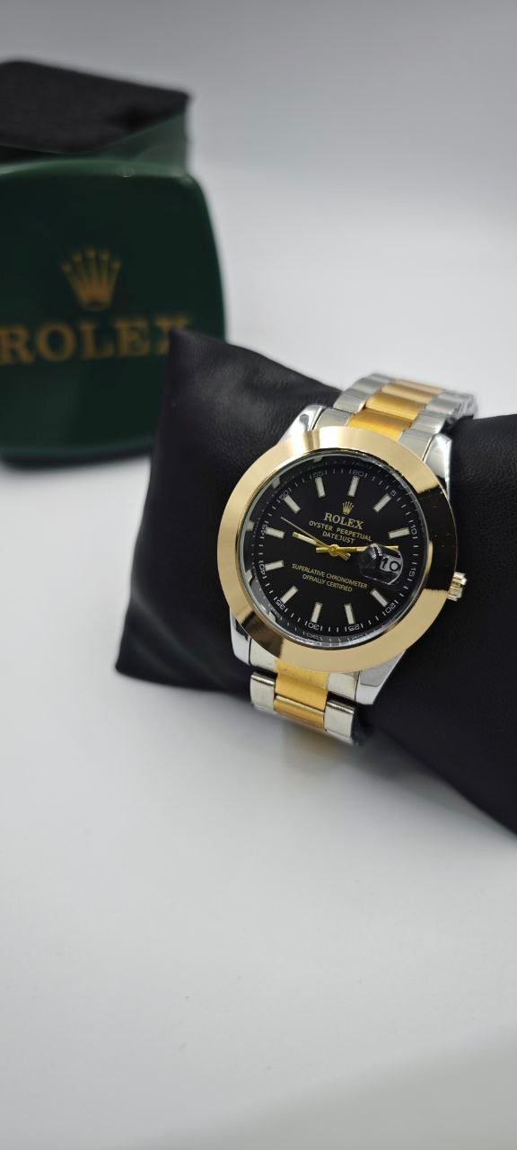 ROLEX DATEJUST GOLD GRİ ERKEK SAAT