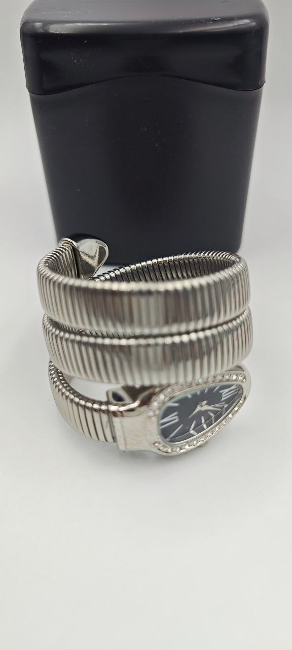 YILAN GRİ İÇİ SİYAH BAYAN SAAT