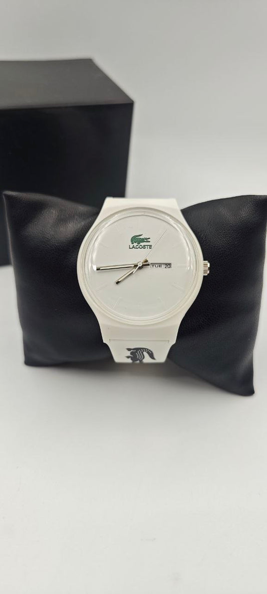 LACOSTE BEYAZ ERKEK SAAT