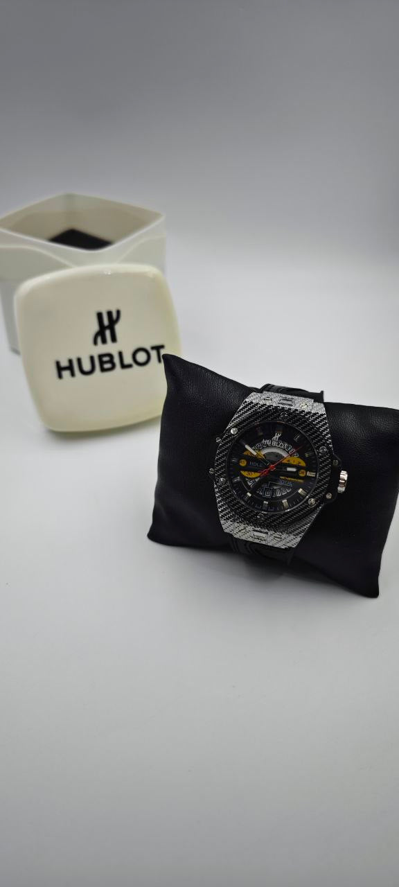 HUBLOT GENEVE SİYAH ERKEK SAAT