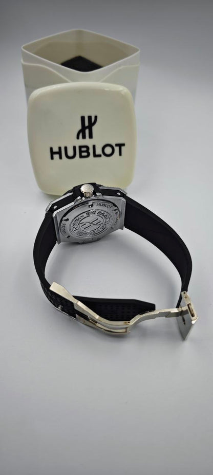 HUBLOT GENEVE SİYAH ERKEK SAAT