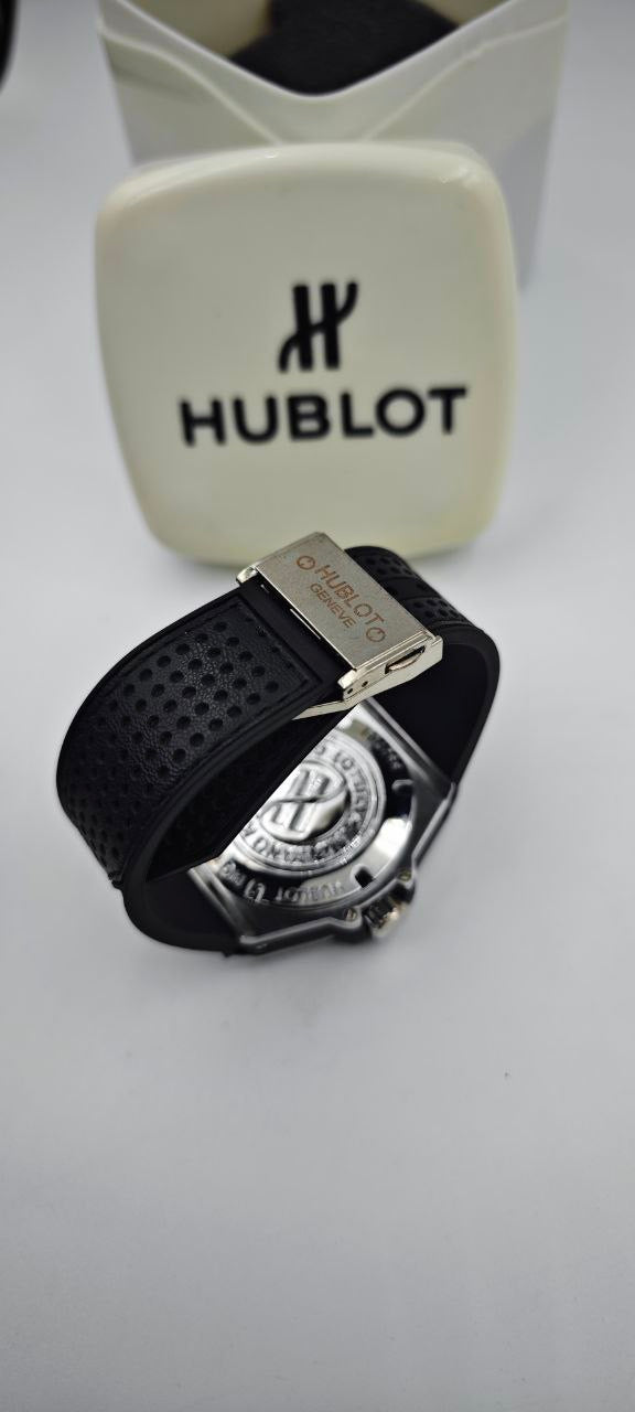 HUBLOT GENEVE SİYAH ERKEK SAAT