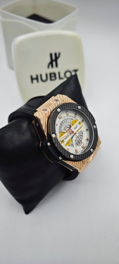 HUBLOT GENEVE SİYAH GOLD ERKEK SAAT